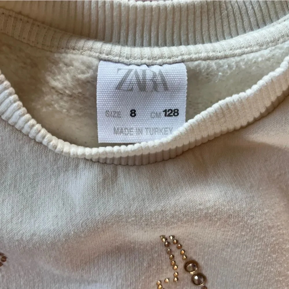 Zara Embellished City Is Calling Sweatshirt